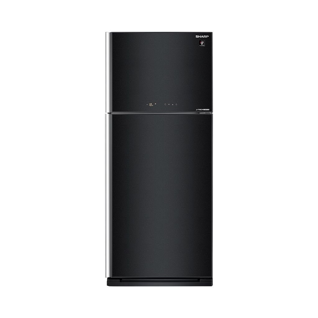 ثلاجة شارب انفرتر نوفروست 450 لتر أسود SJ-GV58G-BK
