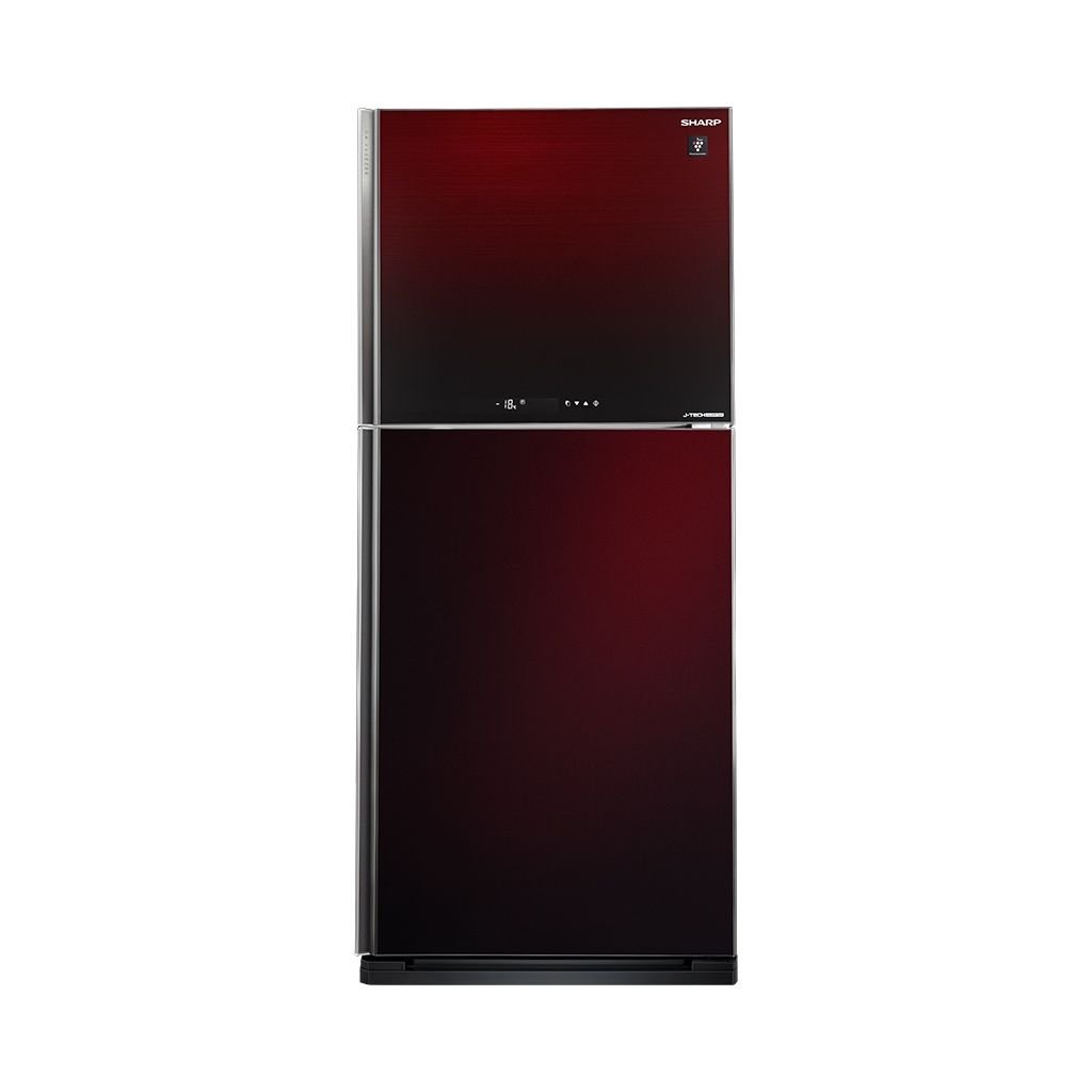 ثلاجة شارب انفرتر نوفروست 450 لتر أحمر SJ-GV58G-RD