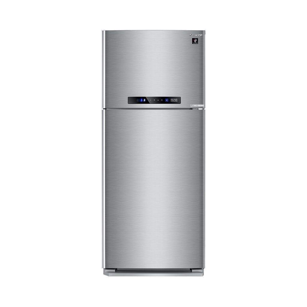 ثلاجة شارب انفرتر ديجيتال نوفروست 450 لتر استانلس SJ-PV58G-ST