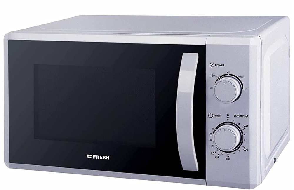 ميكروويف فريش 20لتر باب عاكس FMW-20MC-S  (سيلفر) كود(13853)