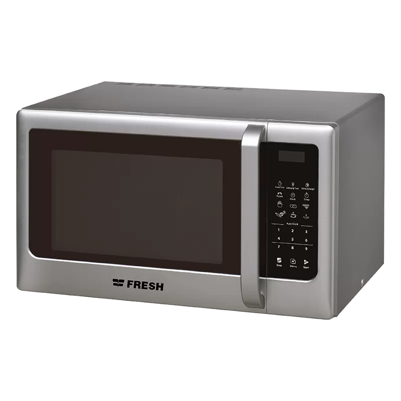 فريش ميكروويف 25 لتر 900 وات بالشواية لون (سيلفر) FMW-25KCG-S-6736