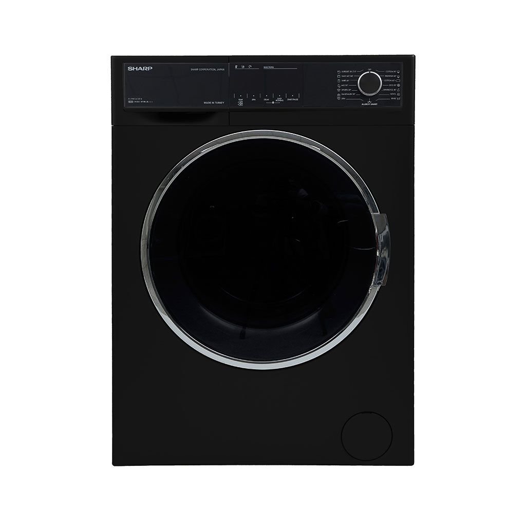 غسالة شارب فول أوتوماتيك 8 كجم (أسود) ES-FP814CXE-B
