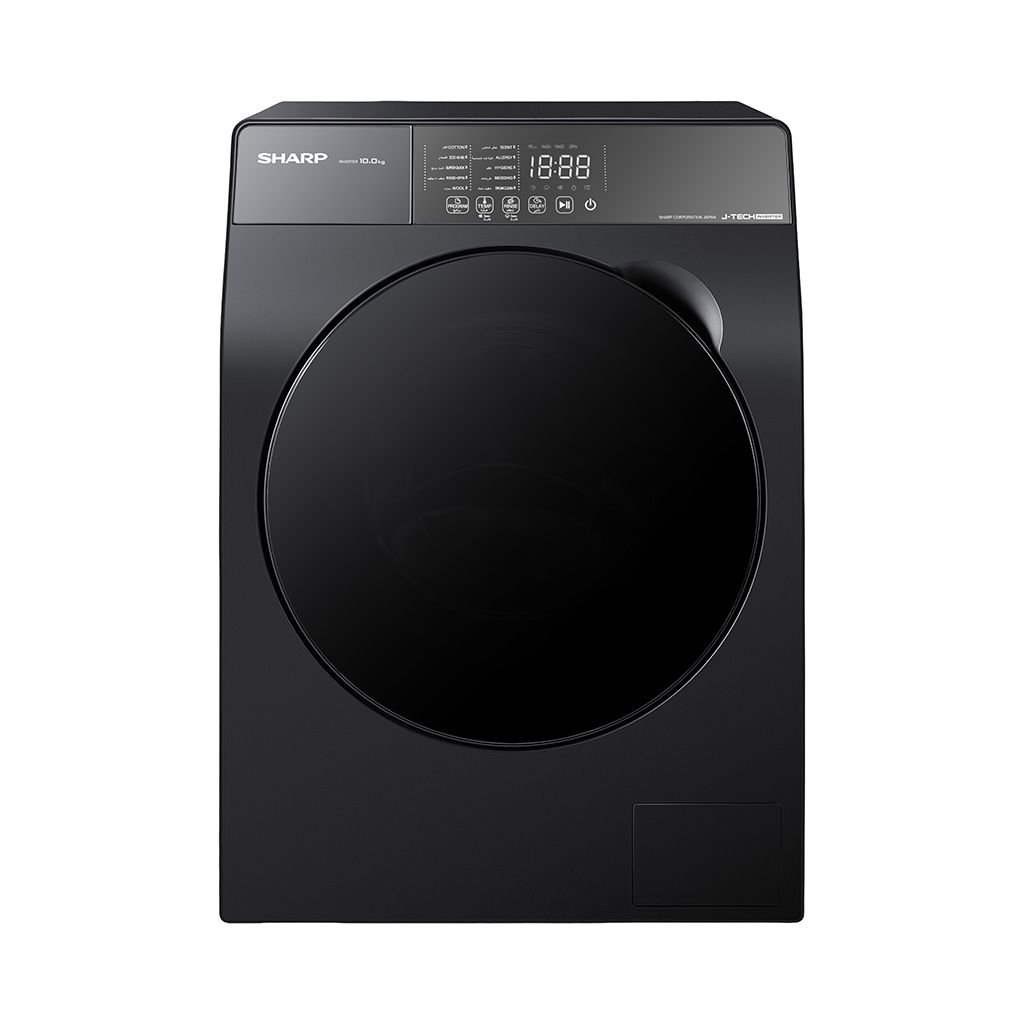 غسالة ملابس شارب K-PRO فول أوتوماتيك 10 كجم انفرتر(رمادي غامق) ES-FS104KLE-G