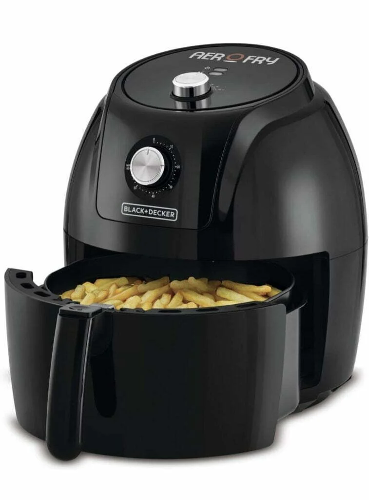 AF575-B5 – قلاية هوائية بلاك اند ديكر اكس لارج سعه ٧ لتر- 1800 وات ، أسود- مانيوال