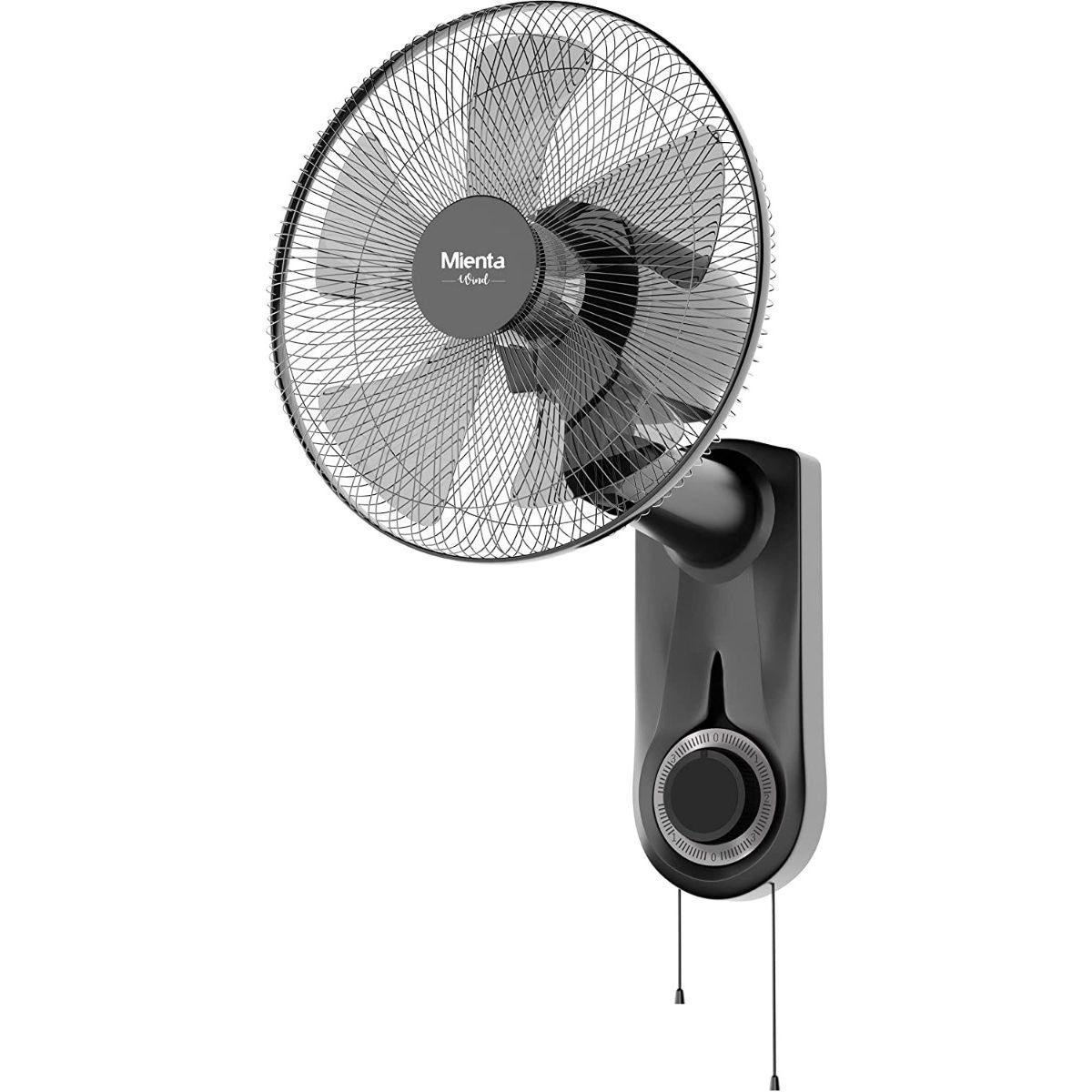 مروحة حائط ميانتا ، مقاس 18 بوصة ، اسود - WF50138A