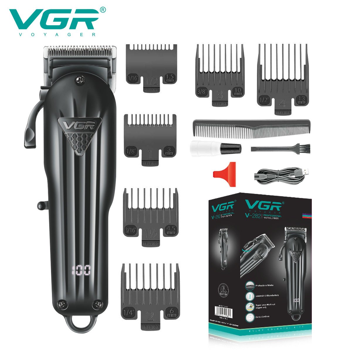 ماكينة حلاقة VGR فينتدج معدنية V-978