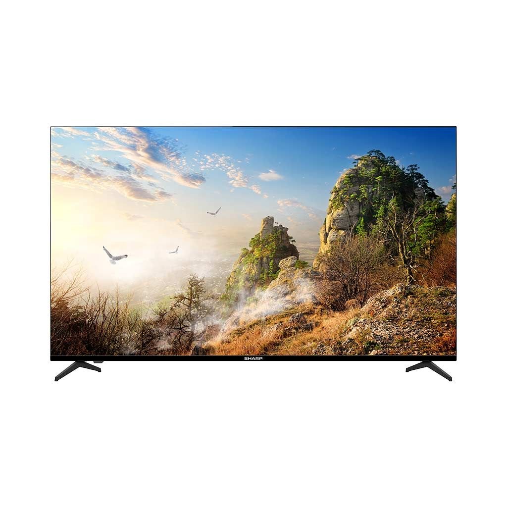 شاشة شارب 4K سمارت بدون فريم 55 بوصة 4T-C55FJ16EX