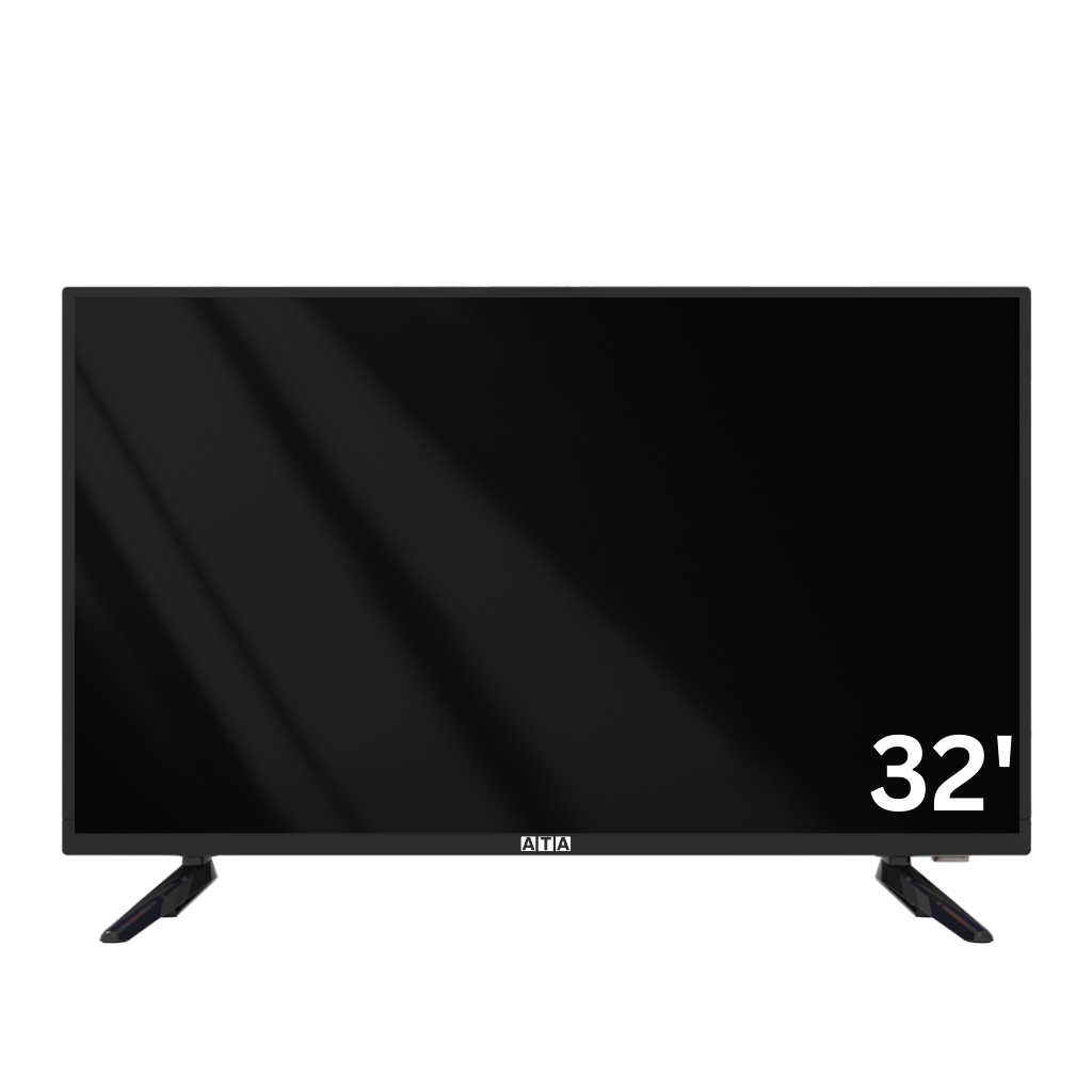 شاشة ايه تي ايه HD LED سمارت 32 بوصة بفريم – ATA32HOS