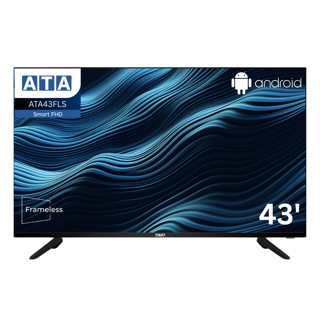 ATA43FLS - FHD شاشة ايه تي ايه سمارت ٤٣ بوصة بدون اطار