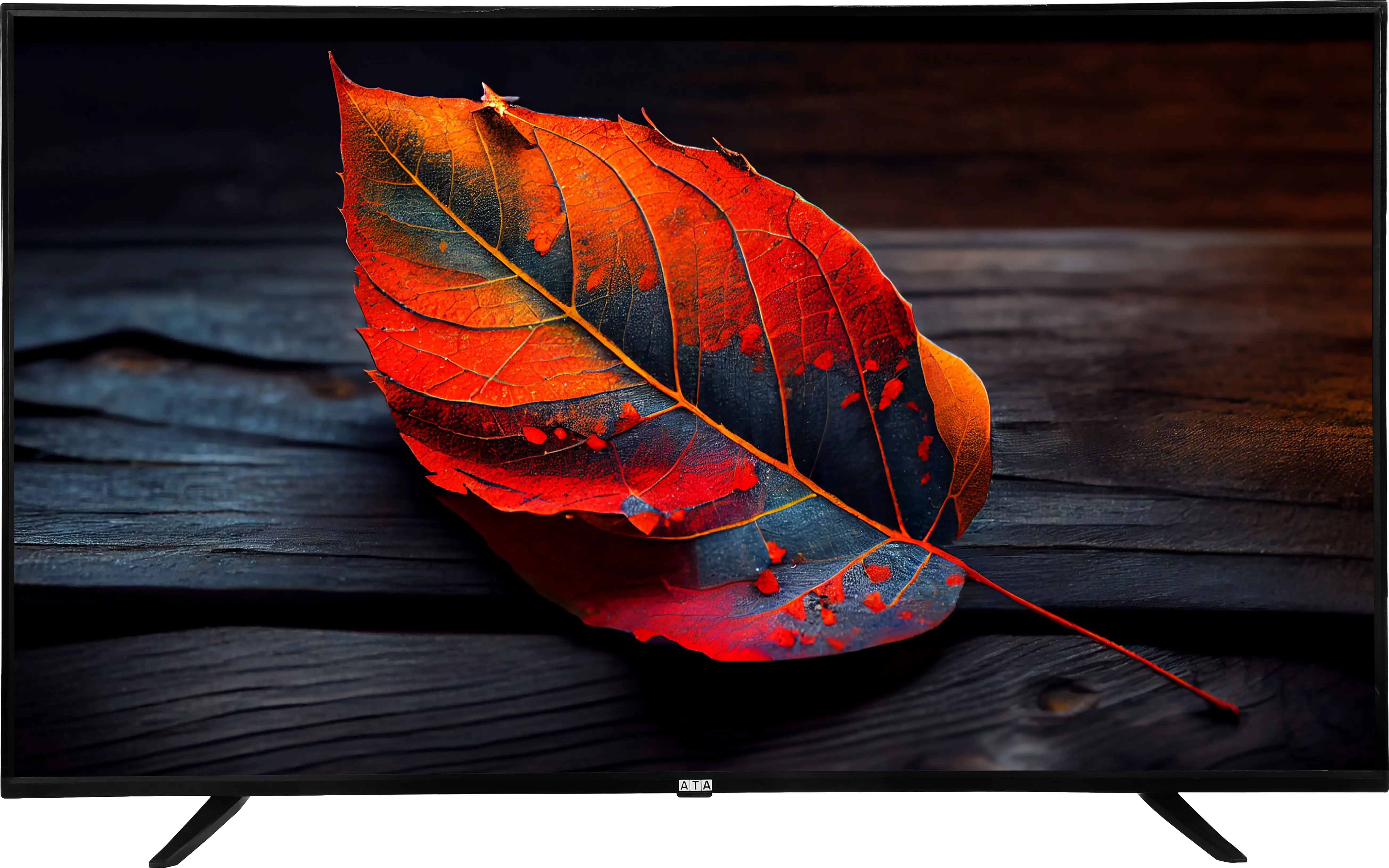 شاشة ATA سمارت، 55 بوصة، D55A114-U-P-S ، 4K/UHD ،LED - اسود