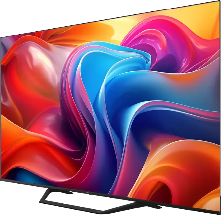 شاشة هاير 55 بوصة سمارت 4K QLED بدون فريم H55S80FUX - رسيفر داخلي