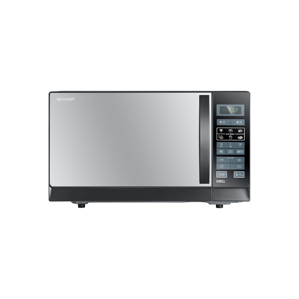 ميكروويف شارب شواية 25 لتر - 900 وات - 6 قوائم (أسود) R-750MR(K)
