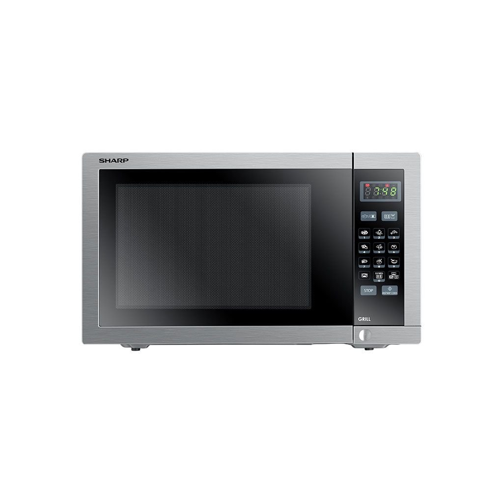 ميكروويف شارب شواية 34 لتر 1000 وات 9 قوائم (ستانلس) R-770AR(ST)